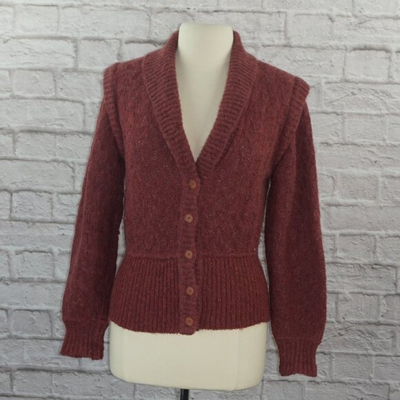 Vintage 70s Missoni John Wannamaker Wool Mohair Cardigan Sweater - Picture 1 of 6